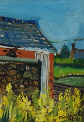 Fleurs de chou dans le jardin, 1983
