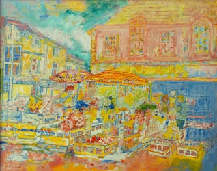 Marché sur la place