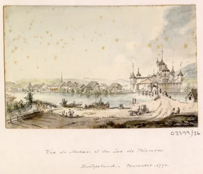 Une série de croquis, vues en Grande-Bretagne, sur le continent et en Amérique 1772-1778