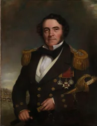 Capitaine Sir William Hutcheon Hall (1797?-1878)