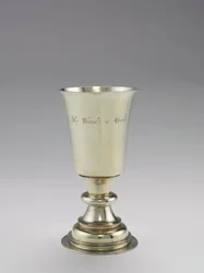 Coupe de communion, fabriquée par DR, 1671-1672