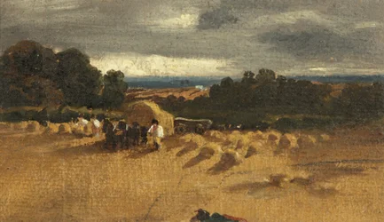 Scène de récolte