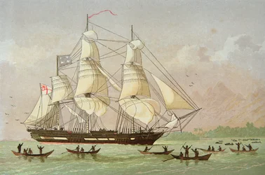 Le navire missionnaire le 
