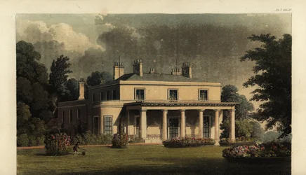 North Court, Isle of Wight, siège de Mme Bennet