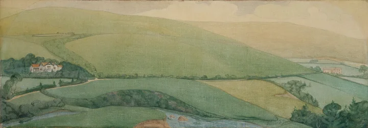Portrait sur étain de Rhyd-y-Car ou Colliers Row, milieu-fin du 19e siècle