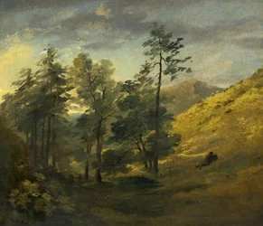 Vue près de Keswick; Soir