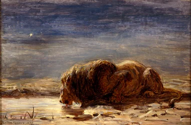 Le roi boit, 1875