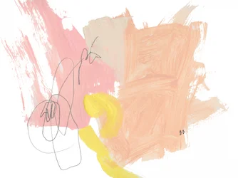 Abstrait moderne aux couleurs pastel