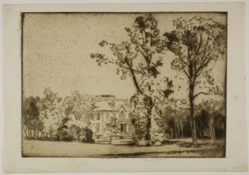 Maison de Charles Deering à Evanston, vue de face