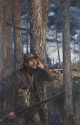 Un braconnier, 1894