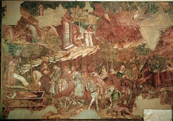 Triomphe de la mort, frais. Vue d