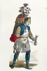 Vendeur de noix de coco en 1774