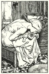 Illustration pour The Cloister and The Hearth de Charles Reade