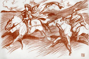 Le Chevalier et ses compagnons, 1898