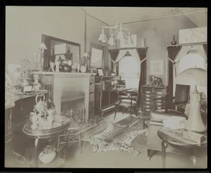 Un Salon dans la Maison du Dramaturge Henry Martyn Blossom, au 23 East 30th Street, New York, 1908
