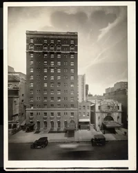 Hôtel Bristol, 48ème rue, New York, 1920