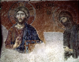 Le Christ et saint Jean-Baptiste dans Sainte-Sophie