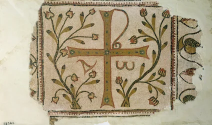 Croix de Sbeitla, de la Basilique de Henchir Ali Ben Rzal, Tunisie, 5e-6e siècle