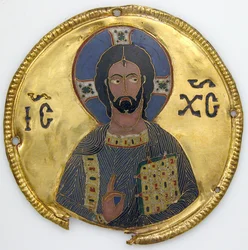 Médaillon avec le Christ d