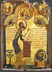 Saint Jean le Précurseur avec des scènes de sa vie, XIIIe siècle
