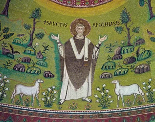 Saint Apollinaire (d.c.79) (mosaïque)