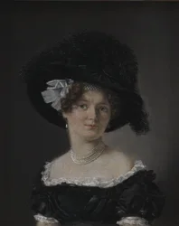 Mathilde Theresia von Irgens-Bergh, née Holsten, épouse de Mathias Friis von Irgens-Bergh