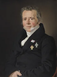 Portrait du scientifique Hans Christian Ørsted