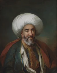 Portrait de Mahmud Agas, ambassadeur de Tripoli