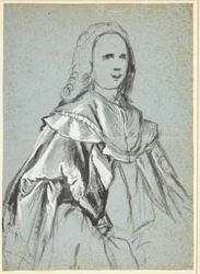 Étude pour un portrait, probablement de A. G. Moltke