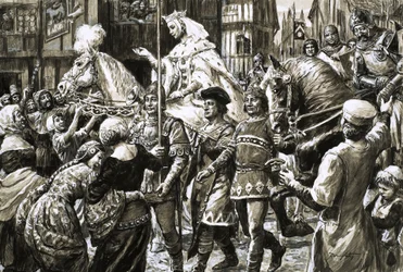 Le peuple anglais accueille l
