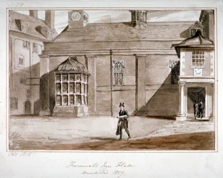 Vue de la salle, Furnival