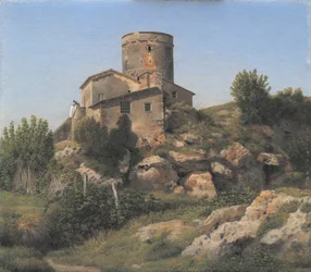 Un bâtiment près de Tor di Quinto à l