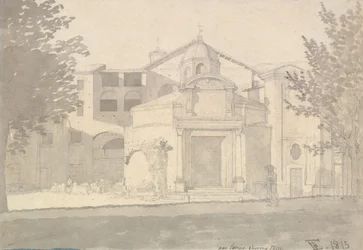Une section de la Via Sacra, Rome L