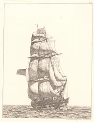 Une brigantine nord-américaine