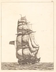 Une brigantine nord-américaine