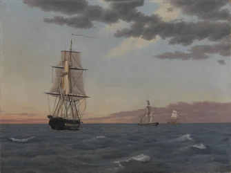 La corvette "Galathea" s