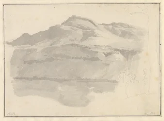 Vue du lac Albano
