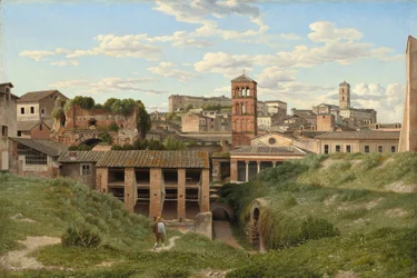 Vue de la Cloaca Maxima, Rome