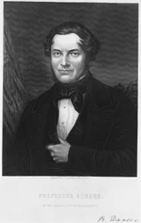 Robert Bunsen, chimiste allemand, années 1850
