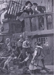 Comment le général Blake a combattu des batailles navales, illustration de 