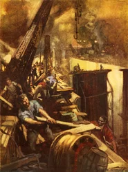 La construction du canal de Panama