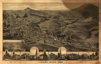Adams, Mass. - 1882. LOC 91680093