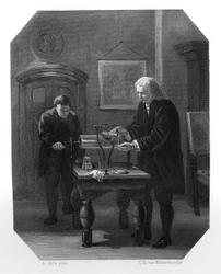 Pieter van Musschenbroek et Andreas Cunaeus, scientifiques néerlandais