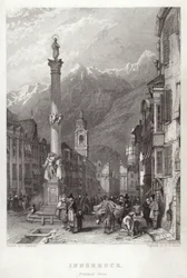 Rue principale à Innsbruck
