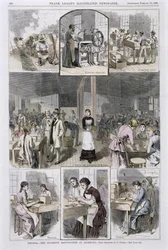 Fabrication de cigarettes, 1883