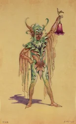 Robin Goodfellow, le Puck, costume pour Le Songe d