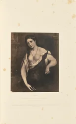 Figure féminine, par P. Bordone