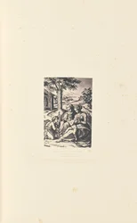 Vierge du palmier, gravée par M. Antonio
