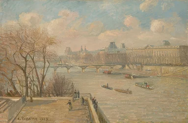 Le Louvre depuis le Pont Neuf