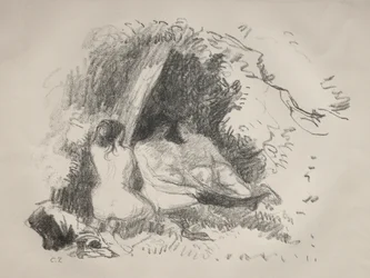 Femmes nues, vers 1896